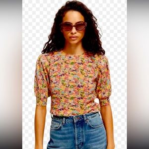 ISO SCOTCH & SODA FLORAL TOP